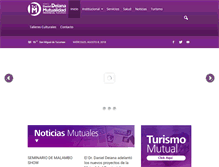 Tablet Screenshot of mutualidadtucuman.org